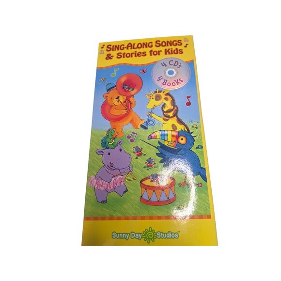 Sunny Day Studios Sing-along Songs & Stories for Kids 4 CDs and Books - Picture 1 of 8